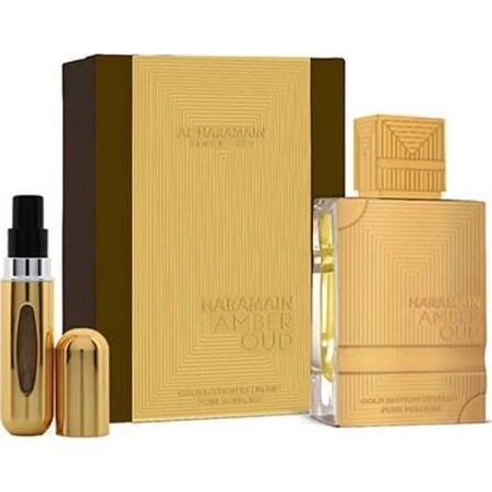 Al Haramain AL HARAMAIN AMBER OUD EDP/S 200ML + TRAVEL ATOMIZER (pALH157200)-0