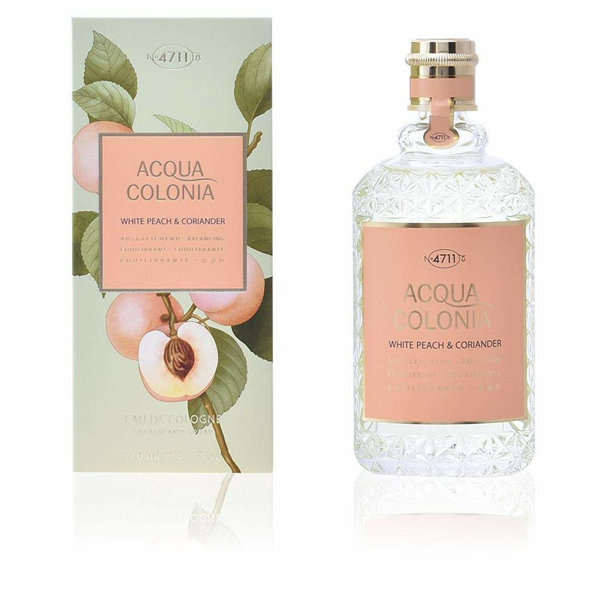 Unisex Perfume 4711 White peach & coriander EDC-0