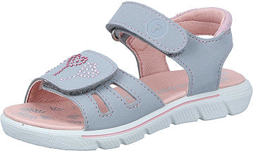 SOLEIL Ricosta Sandalen - hellgrau