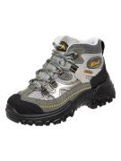 Grisport Veterschoenen Gritex lichtgrijs/geel