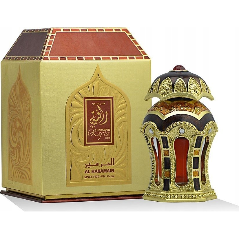 AL HARAMAIN Rafia Gold For Women Perfumed Oil 20ml (6291100138616)-0