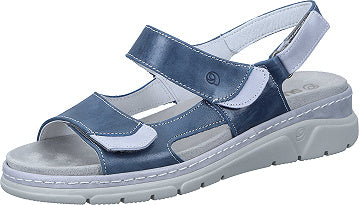 Suave Damen Sandalen - blau (5)