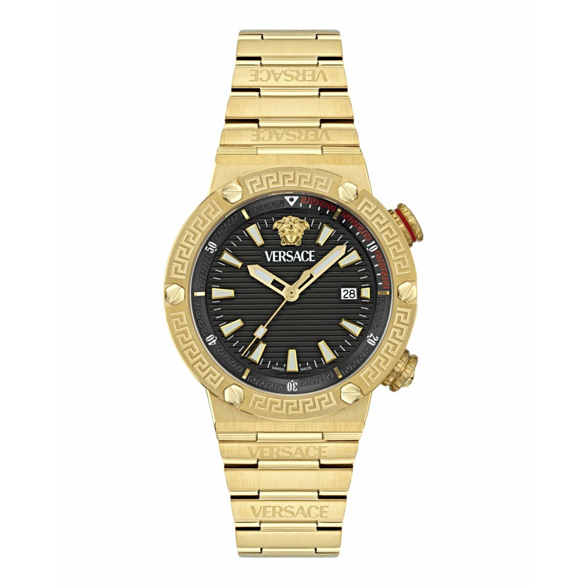 Men's Watch Versace GRECA LOGO 3H (Ø 43 mm)-7