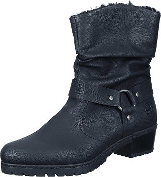 Rieker Stiefeletten - schwarz