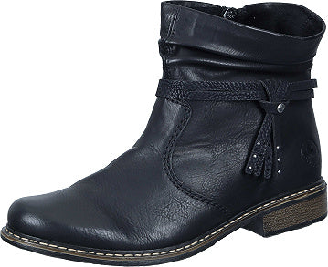 Rieker Stiefeletten - schwarz