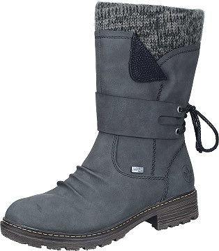 Rieker Stiefel - grau