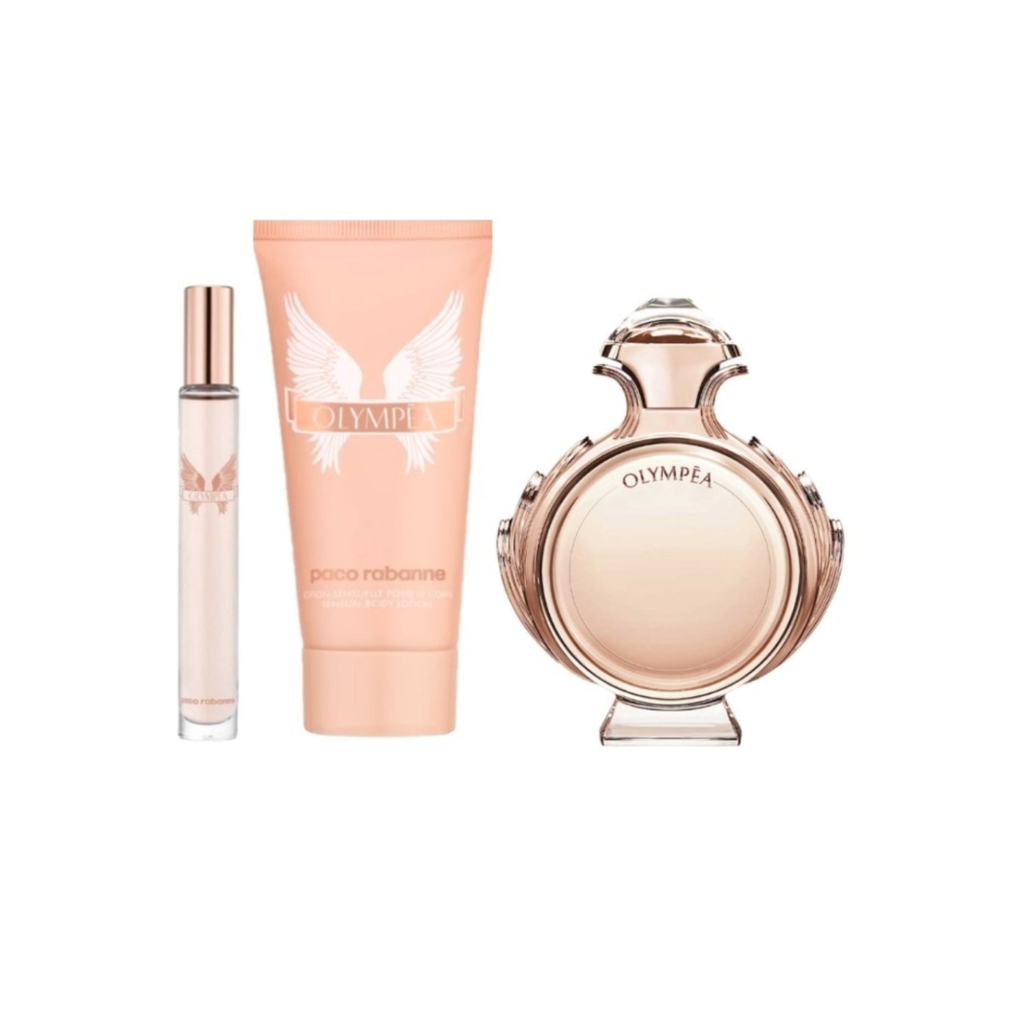Paco Rabanne Olympea Gift Set 80ml EDP + 100ml Body Lotion + 10ml EDP Travel Spray