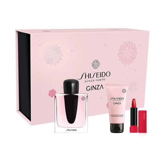 Women's Perfume Set Shiseido Ginza 3 Pieces-1