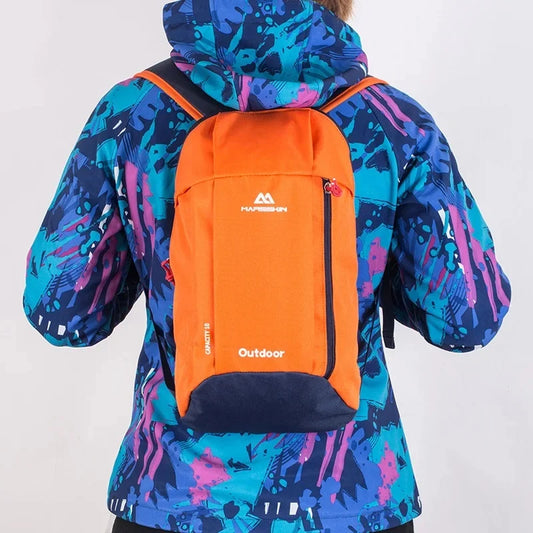 Wasserdichter Sportrucksack für den Außenbereich, Reisetasche, 10 l, für den täglichen Gebrauch, kleine doppelte Umhängetasche für Jungen und Mädchen