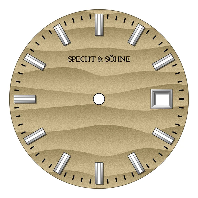 2025 Neuheiten Specht & Söhne 222 Gold Uhren Für Männer Super Slim Stahl Saphir Klassische Quarzuhr Relogio Masculino 37 MM