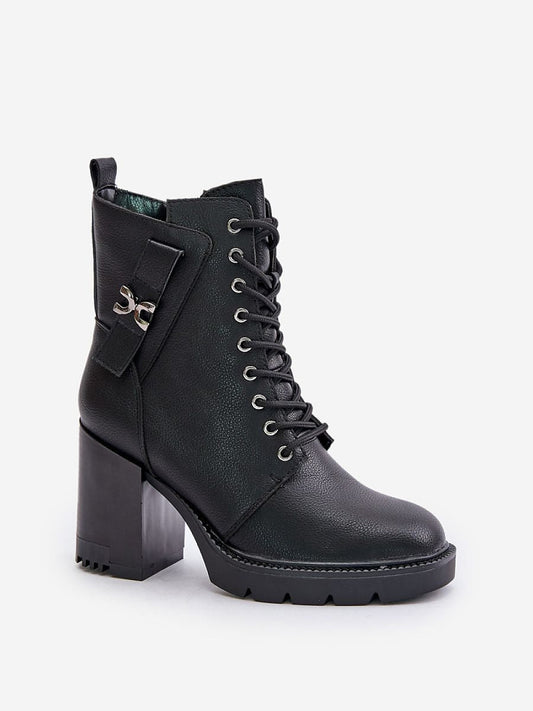 Heel boots model 201004 Step in style-1