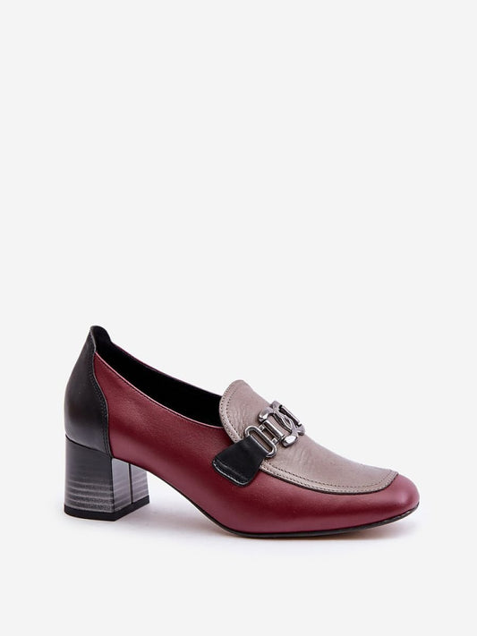 Block heel pumps model 201038 Step in style-1