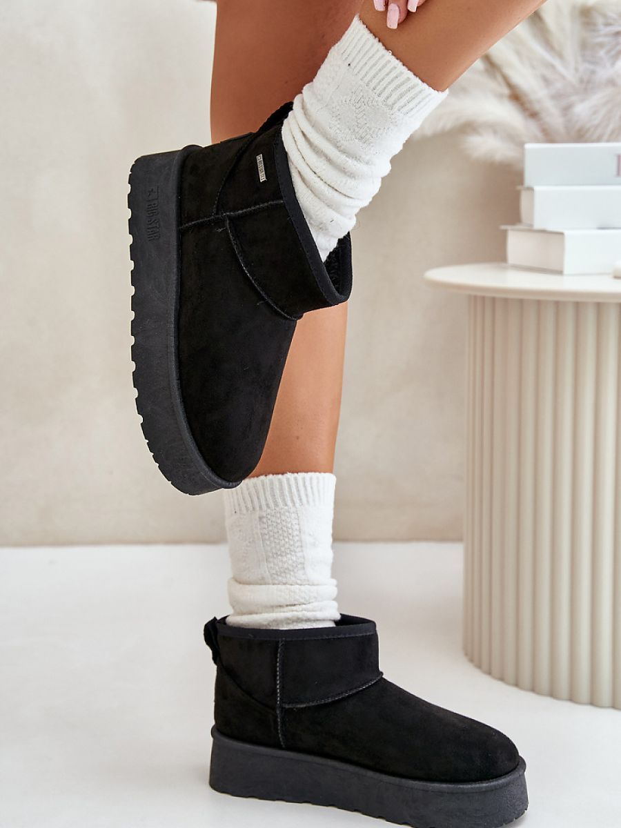 Snow boots model 202205 Step in style-2