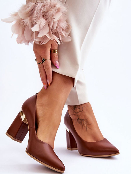 Block heel pumps model 177683 Step in style-1