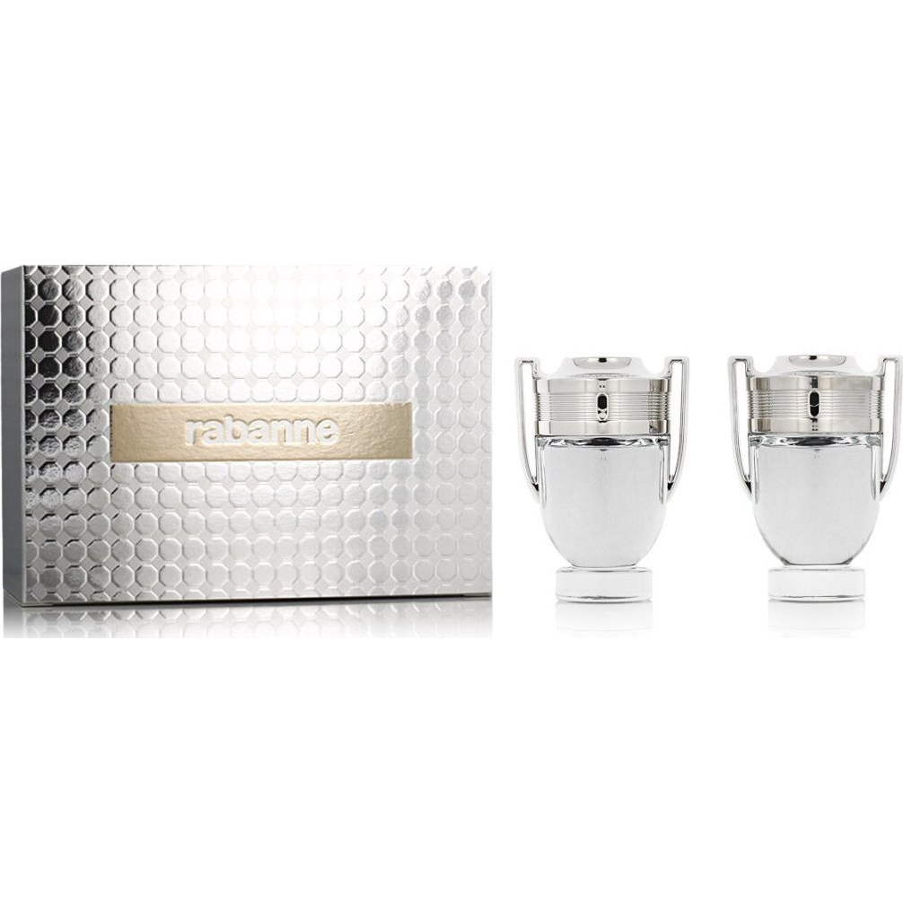 Paco Rabanne Perfumy Męskie Paco Rabanne Invictus EDT 50 ml x 2 (S8317195)-0