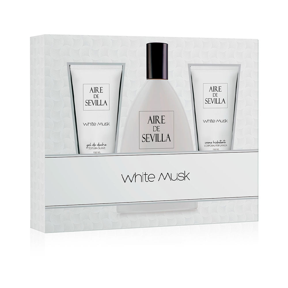AIRE DE SEVILLA WHITE MUSK set 3 delig