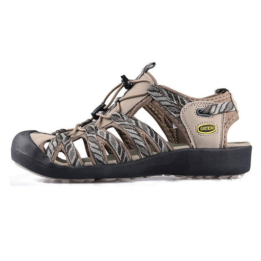Women Platform Wedges Beach Sandals Trekking Ladys Nubuck Leather Shoes Summer Outdoor Flat Casual Sport Sandals Girls-1