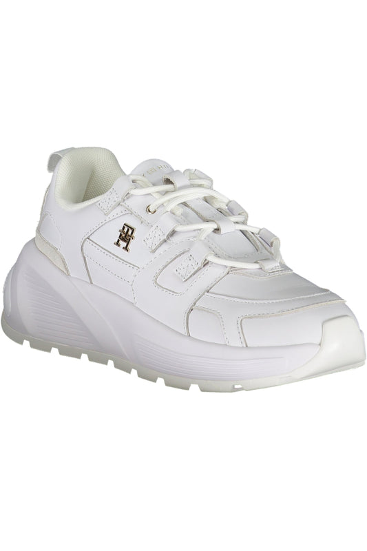 TOMMY HILFIGER WHITE WOMEN'S SPORTS SHOES