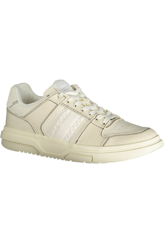 TOMMY HILFIGER MEN'S WHITE SPORTS SHOES