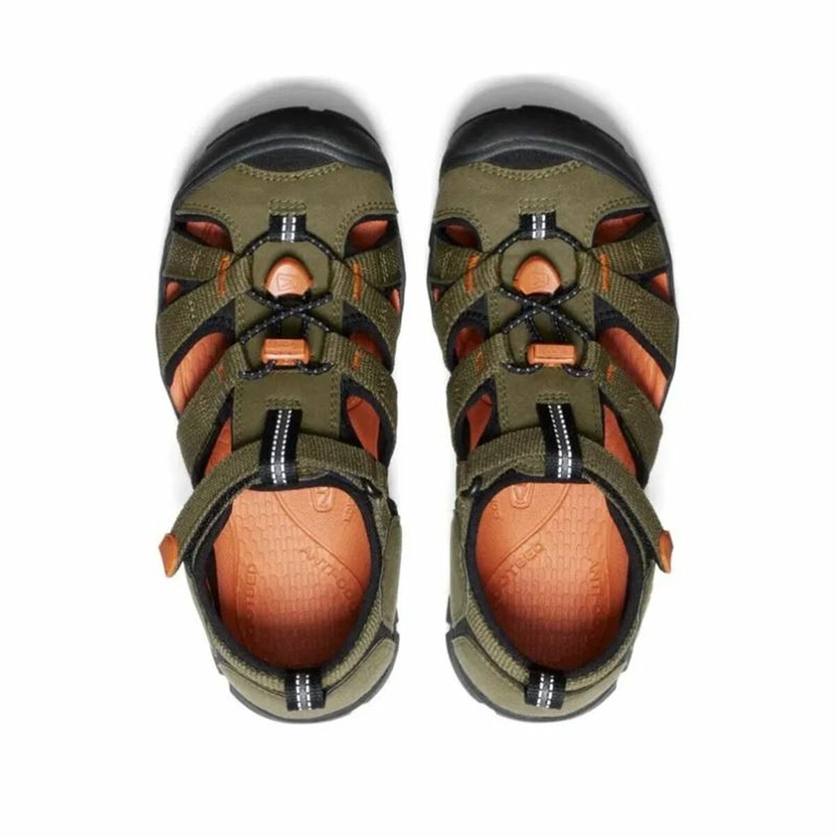 Flip Flops for Children Keen Seacamp II Cnx Olive-0
