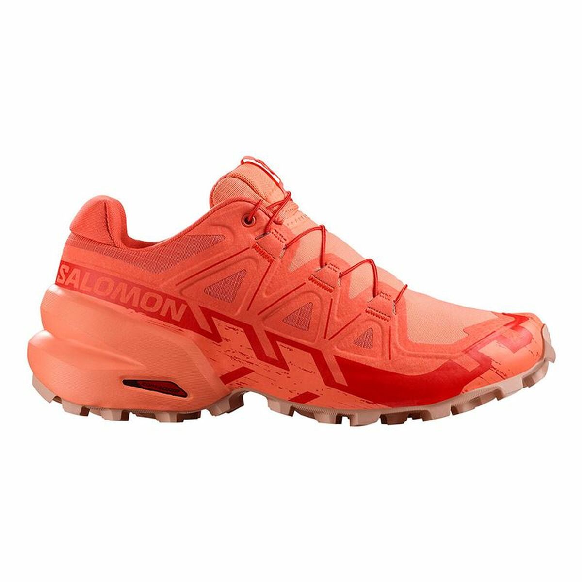 Hardloopschoenen voor volwassenen Salomon Speedcross 6 Oranje