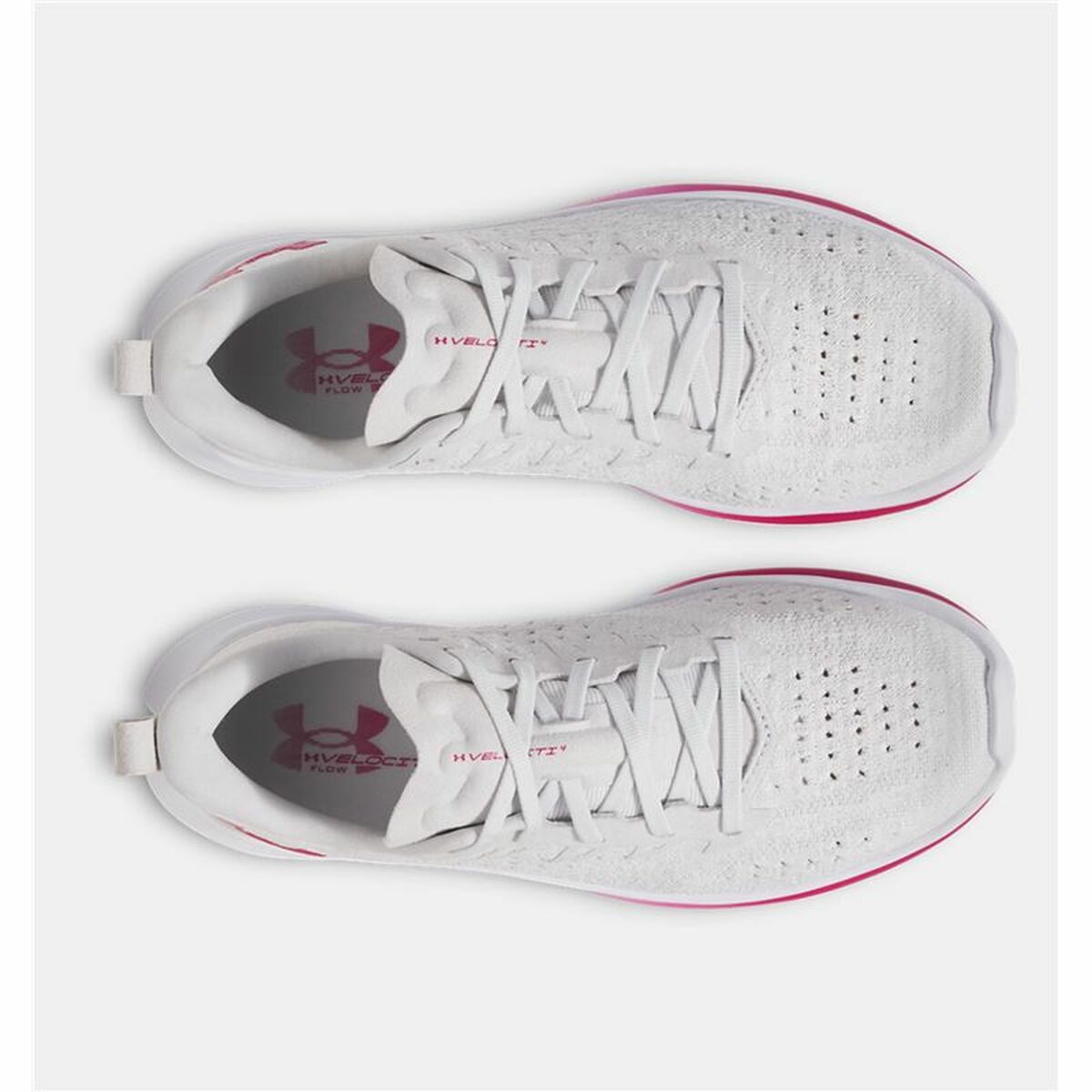 Running Shoes for Adults Under Armour Velociti 4 White-3