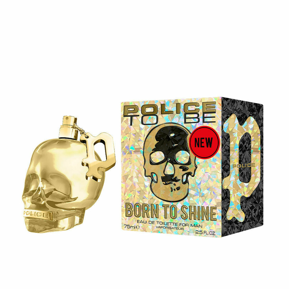 Men's Perfume Police To Be Born To Shine For Man EDT 75 ml-0