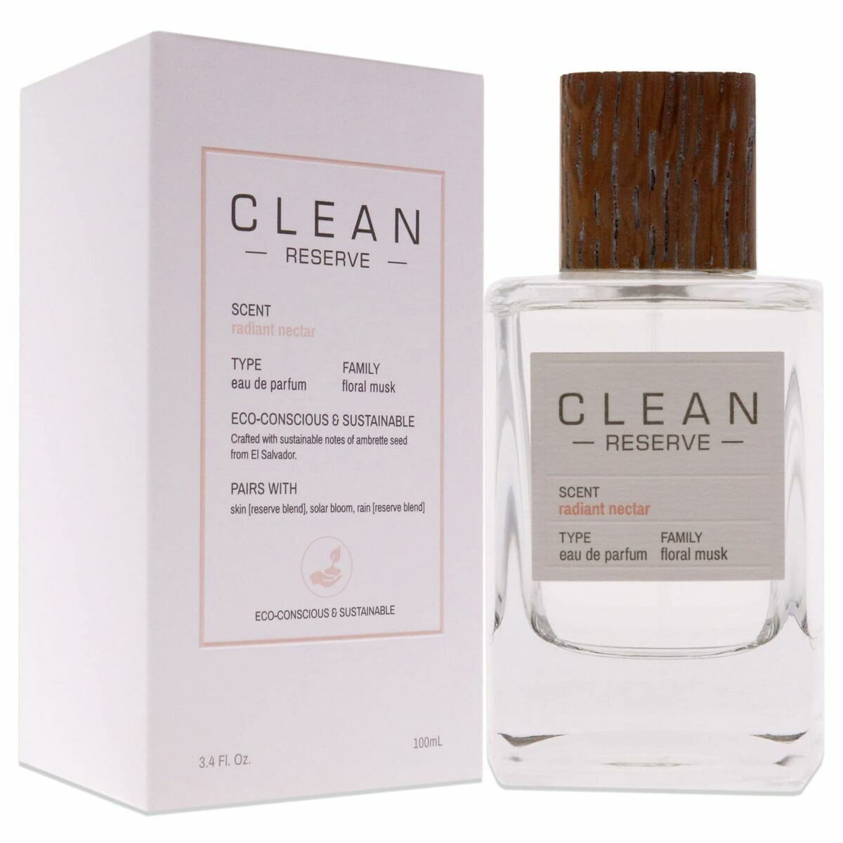 Women's Perfume Clean Radiant Nectar EDP 100 ml-0