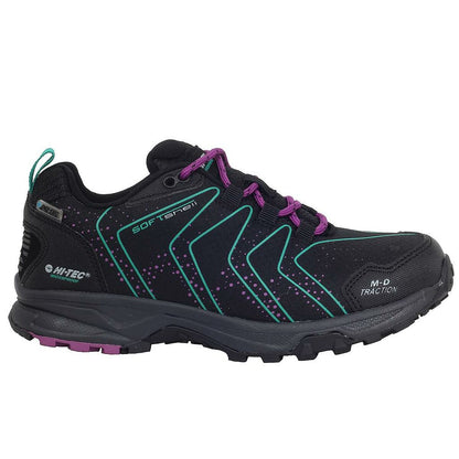 Sports Trainers for Women Hi-Tec RONCAL LOW WP 90062004 Black-0