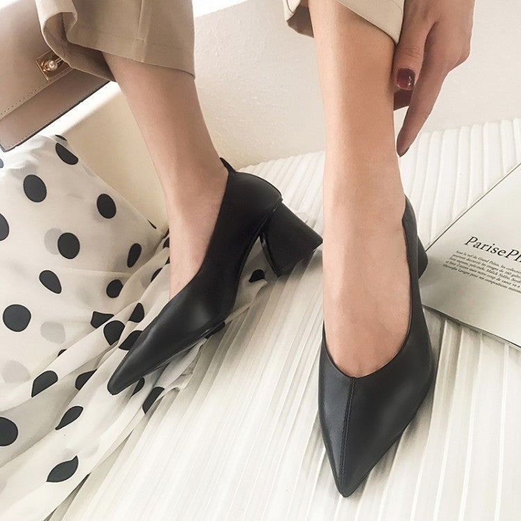 Pointy Toe Comfortable High Heels
