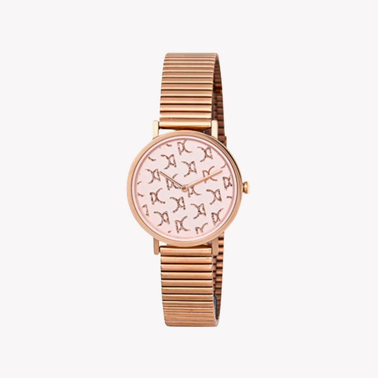 Pierre Cardin Women's Rose Gold Watch, Pink Dial | CBV.1540-0