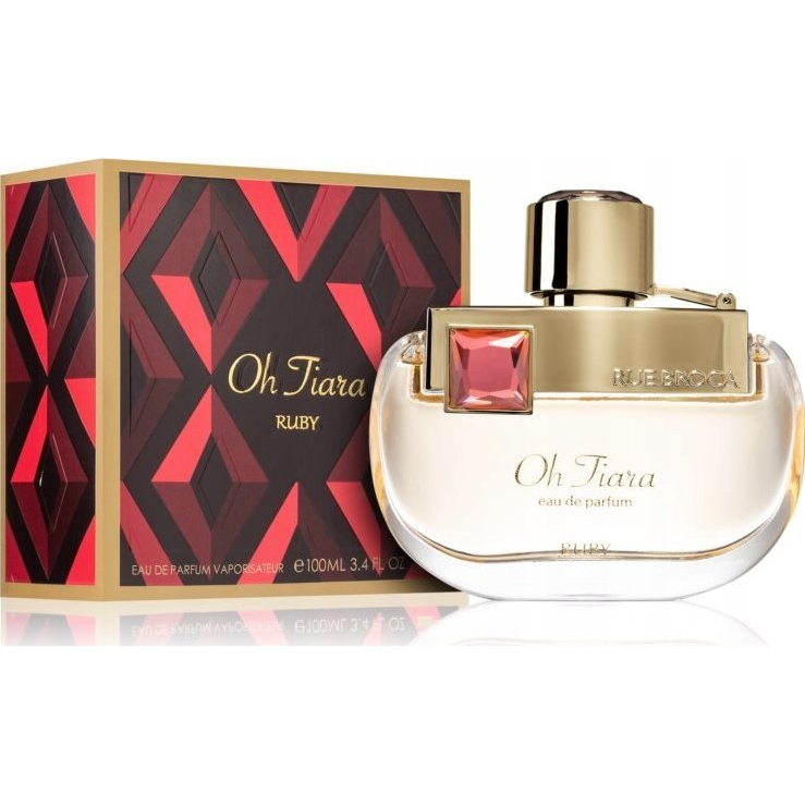 Afnan Perfumy Damskie Rue Broca EDP Oh Tiara Ruby 100 ml (S8309784)-0