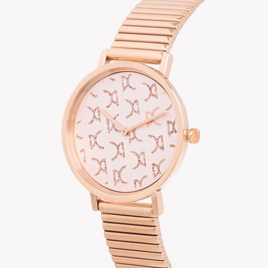 Pierre Cardin Women's Rose Gold Watch, Pink Dial | CBV.1540-1