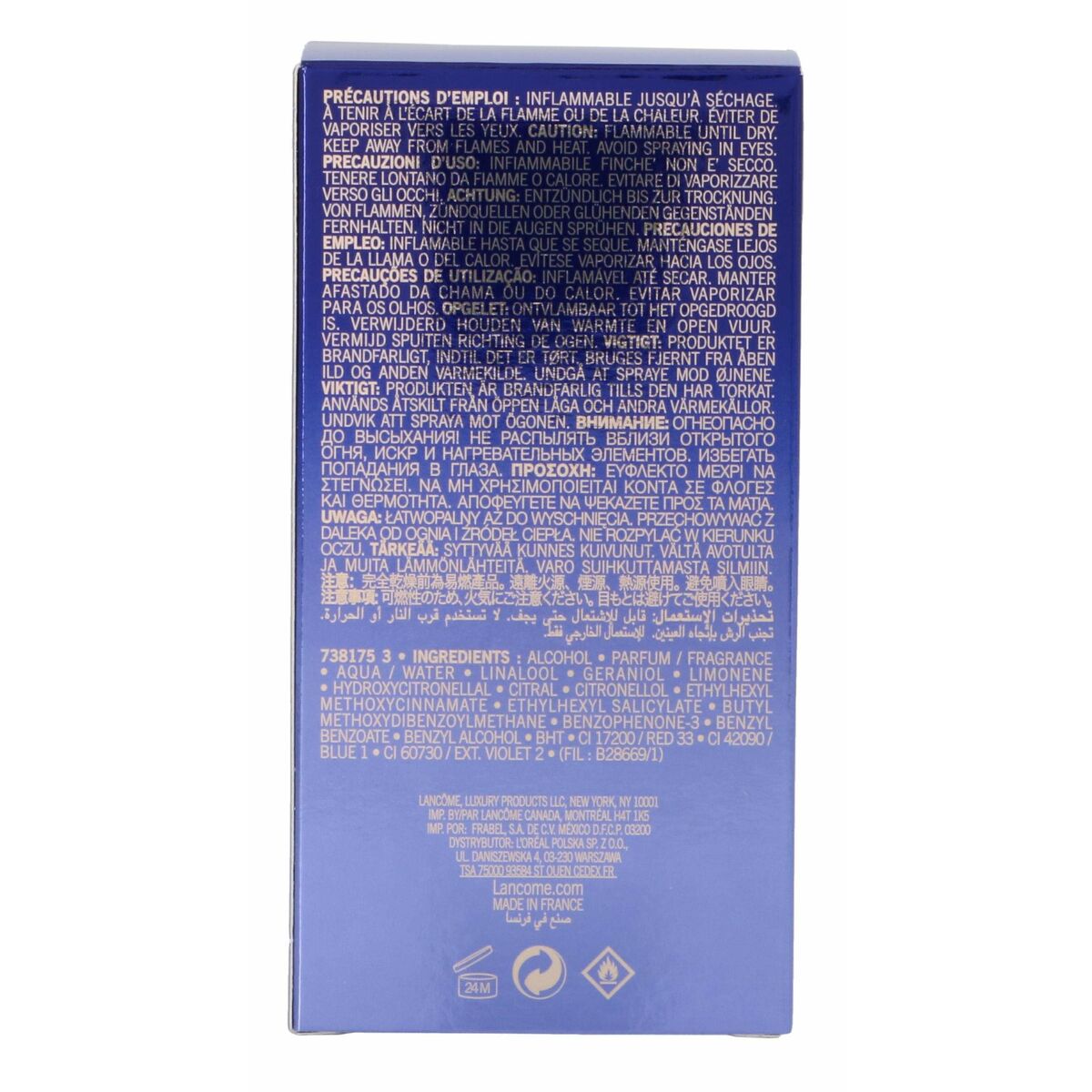 Women's Perfume Lancôme Hypnôse EDP 30 ml-3