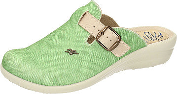 Fly Flot Damen Pantoletten - grün 