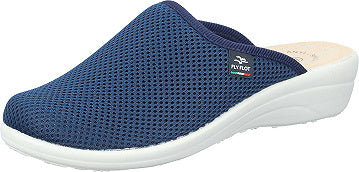 Fly Flot Pantoletten - blau 