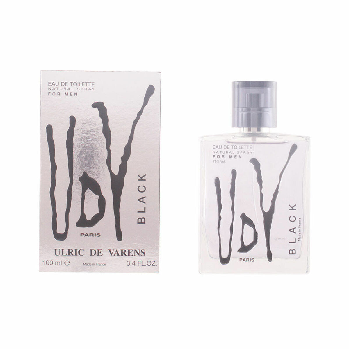Men's Perfume Ulric De Varens Black For Men 100 ml-0