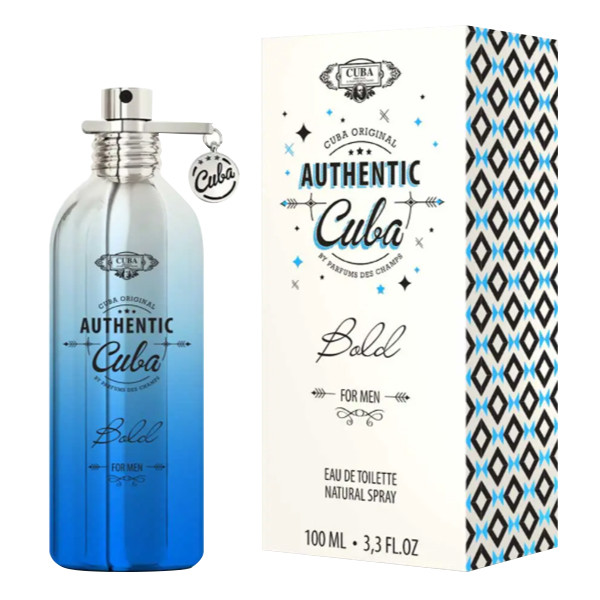 Cuba Authentic Bold Eau de Toilette 100ml Férfi Parfüm (NTRF-5425039222035)-0