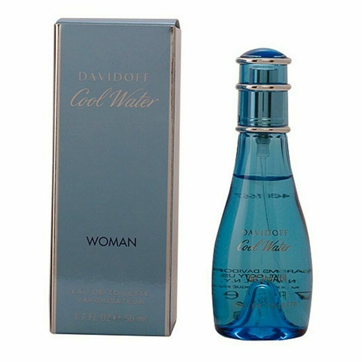 Women's Perfume Davidoff Cool Water Woman EDT 50 ml (1 Unit)-0