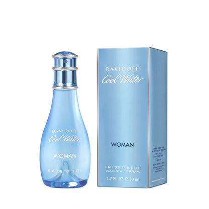 Women's Perfume Davidoff Cool Water Woman EDT 50 ml (1 Unit)-11