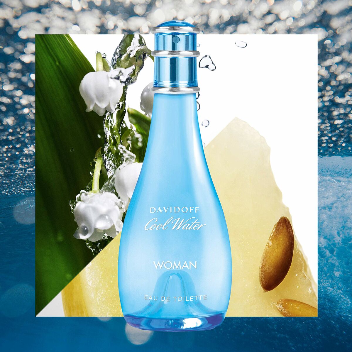 Women's Perfume Davidoff Cool Water Woman EDT 50 ml (1 Unit)-6