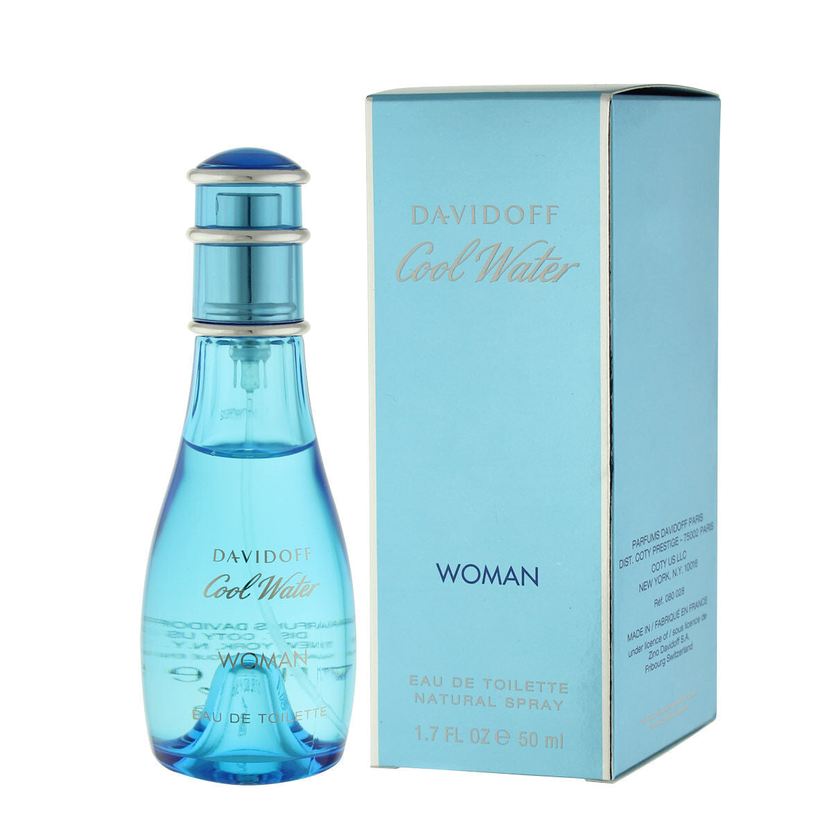 Women's Perfume Davidoff Cool Water Woman EDT 50 ml (1 Unit)-1
