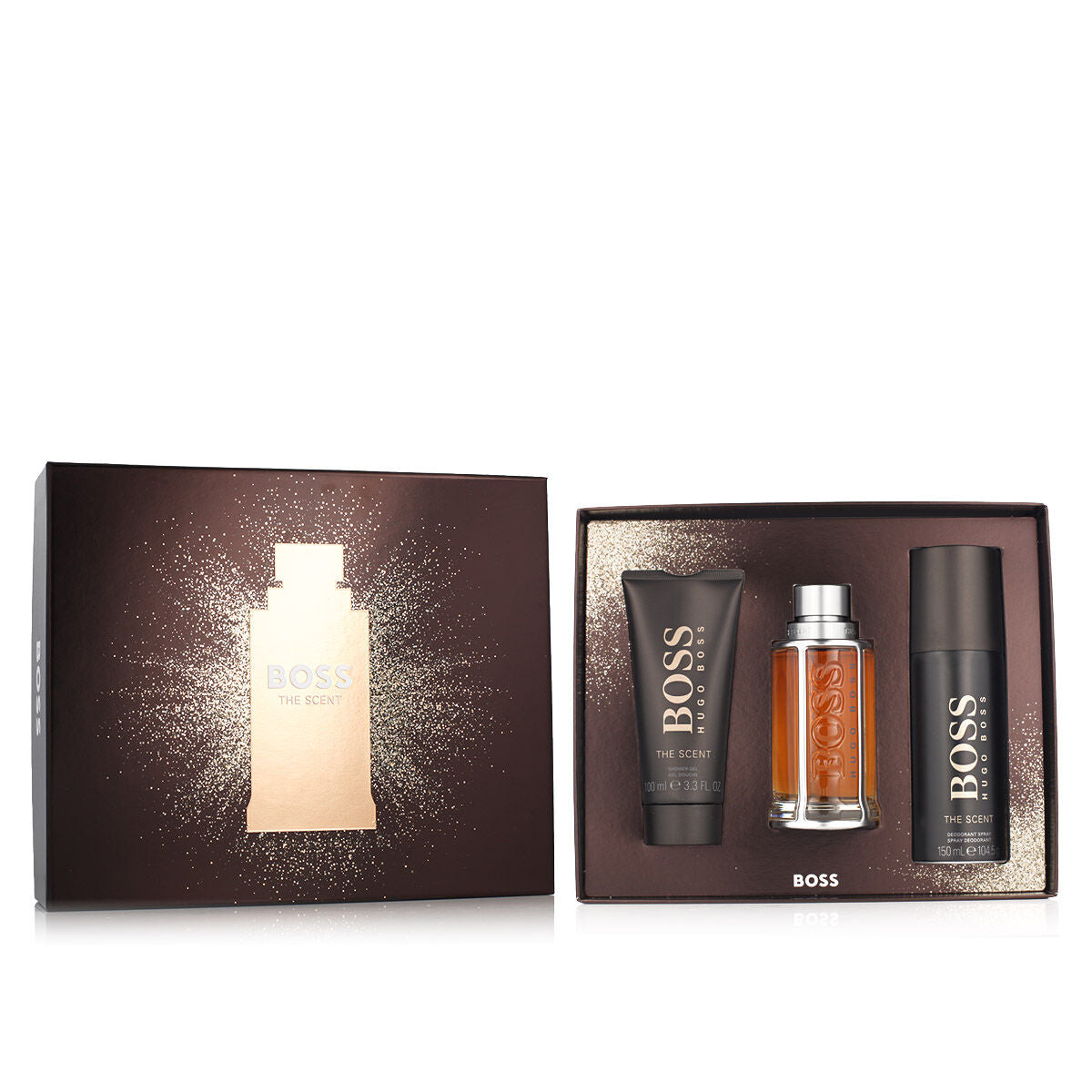 Men's Perfume Set Hugo Boss 3 Pieces-2