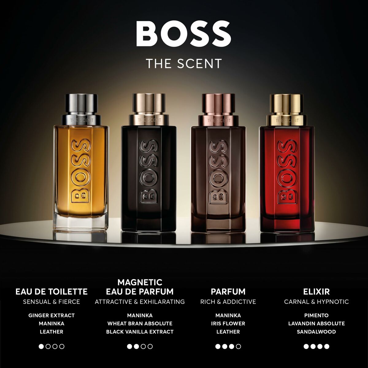 Unisex Perfume Hugo Boss-boss THE SCENT 50 ml-1