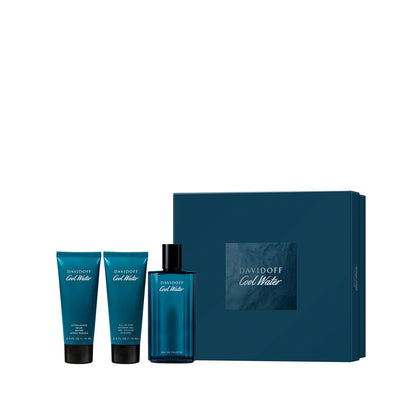Women's Perfume Set Davidoff COOL WATER 3 Pieces-0