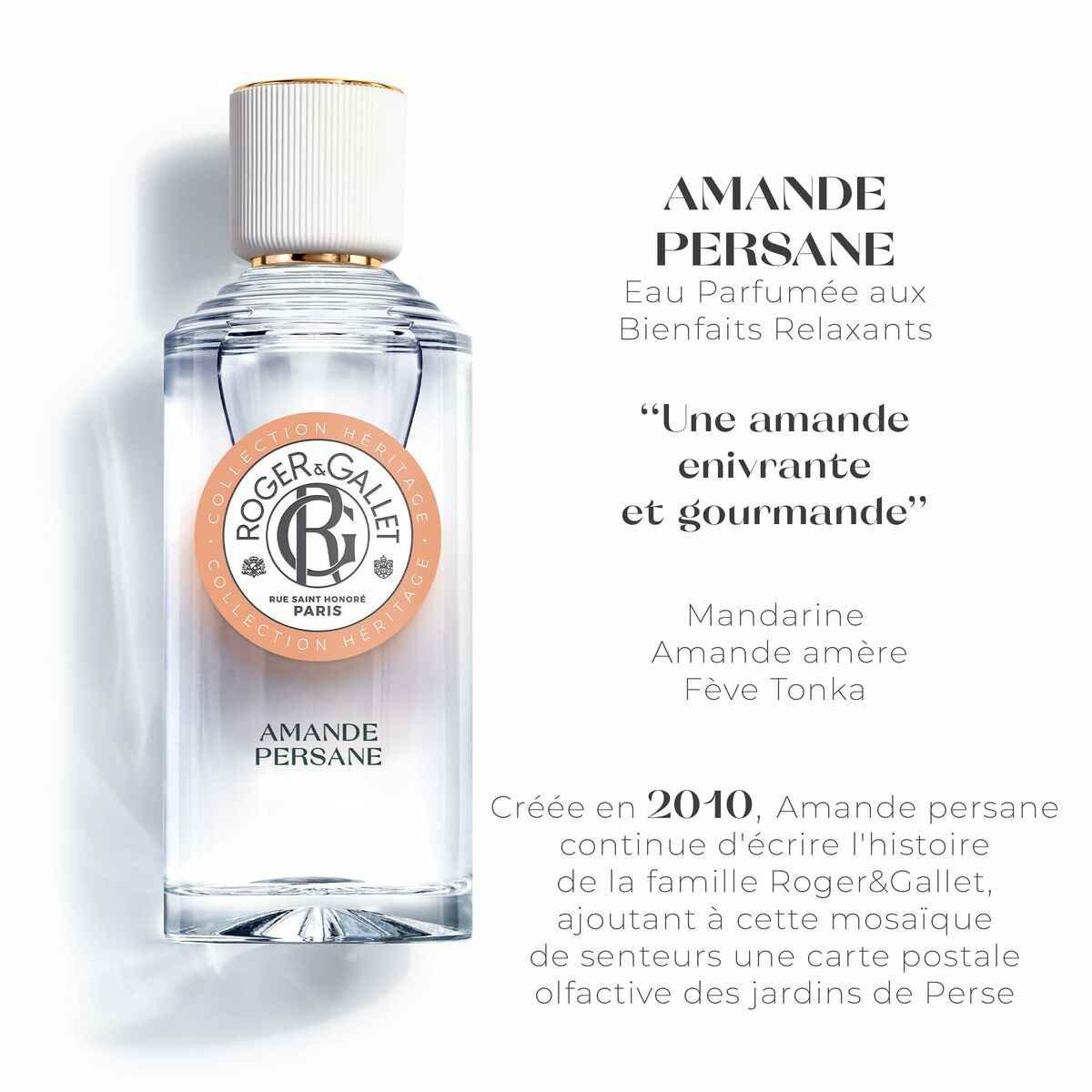 Unisex Perfume Roger & Gallet Amande Persane EDP 100 ml-1