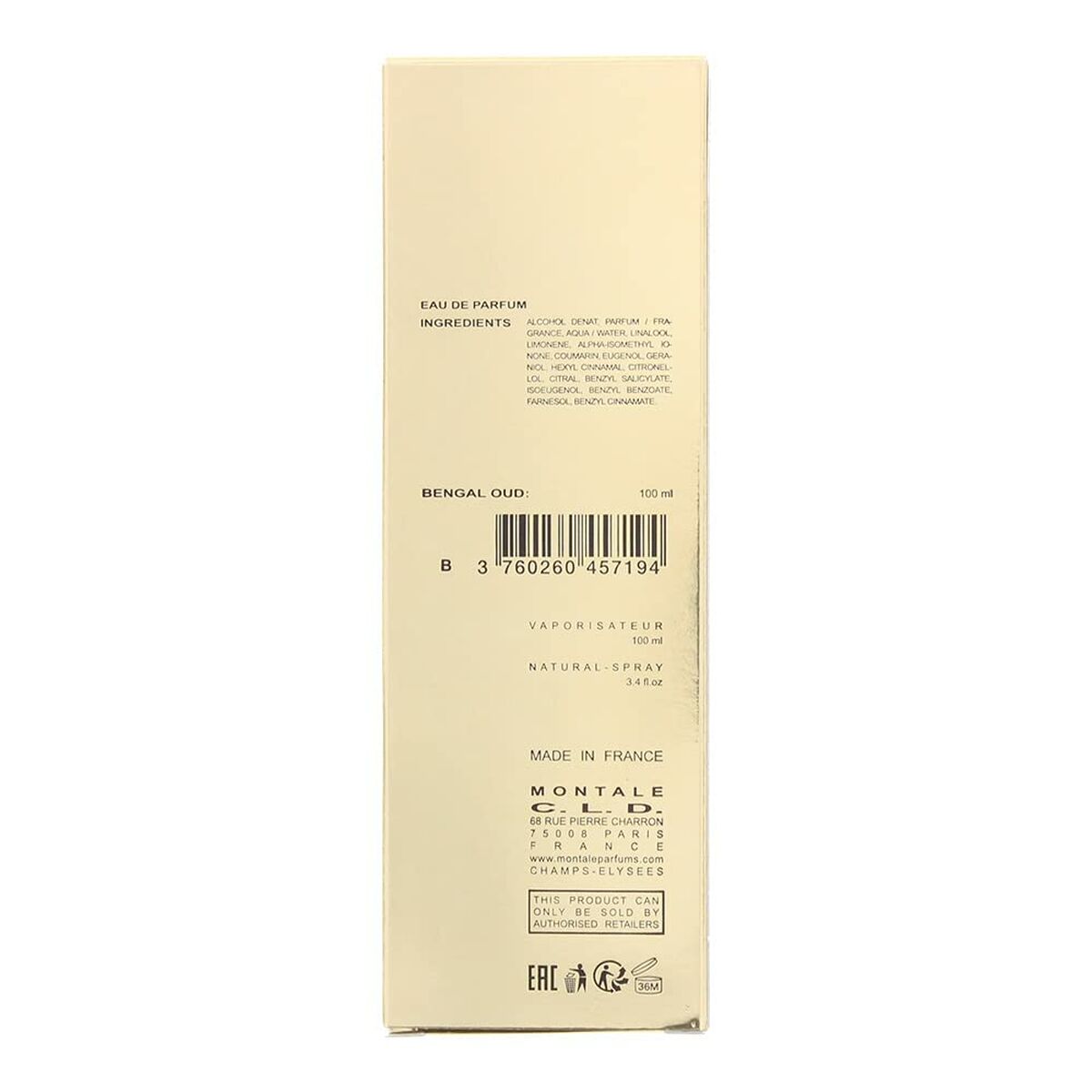 Unisex Perfume Montale Bengal Oud EDP-3