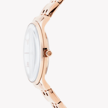 Pierre Cardin Women's Rose Gold Watch, White Dial | PC902722F120-2