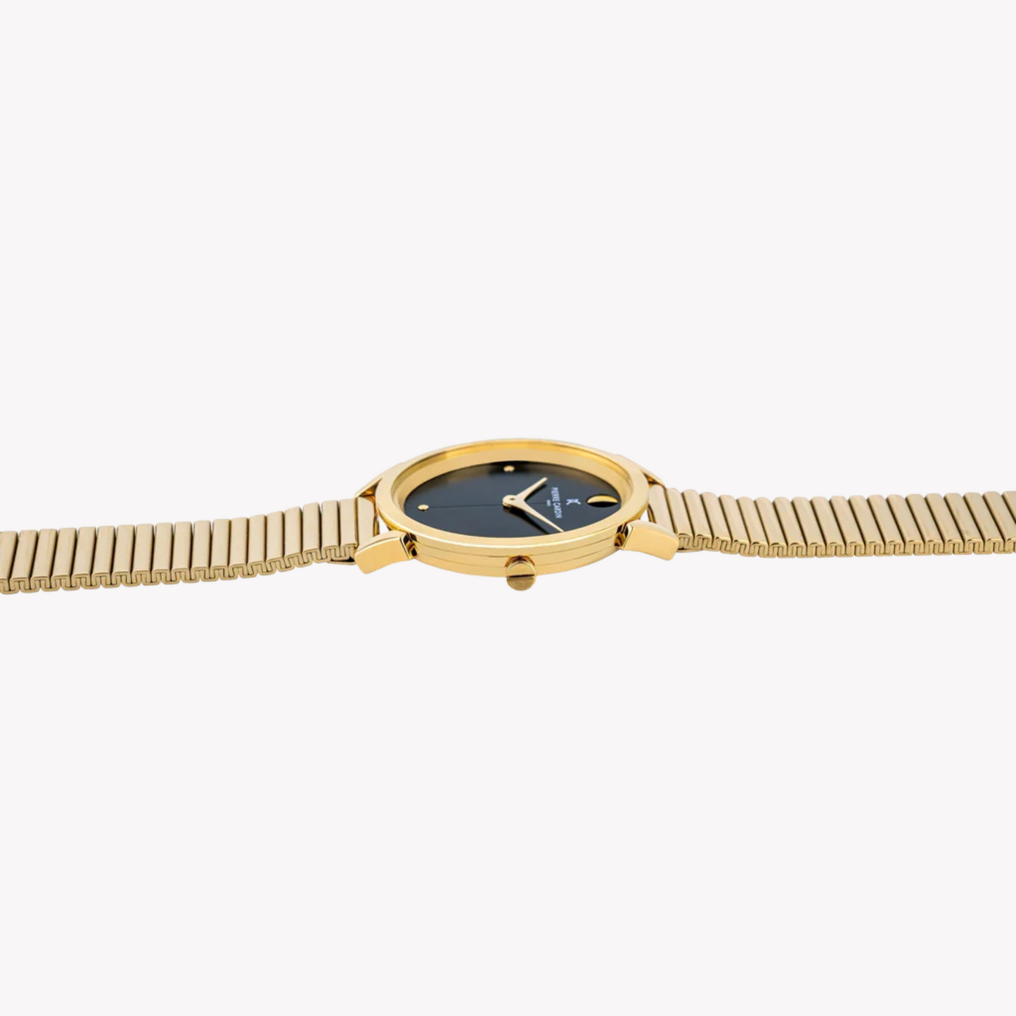 Pierre Cardin Women's Gold Stainless Steel Watch, Black Dial | CPI.2529-2