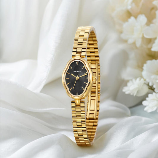 Licht Luxe Zeemeermin Temperament Exquise Quartz Horloge